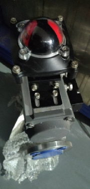 氣動法拉球閥<br />Pneumatic fara ball valve